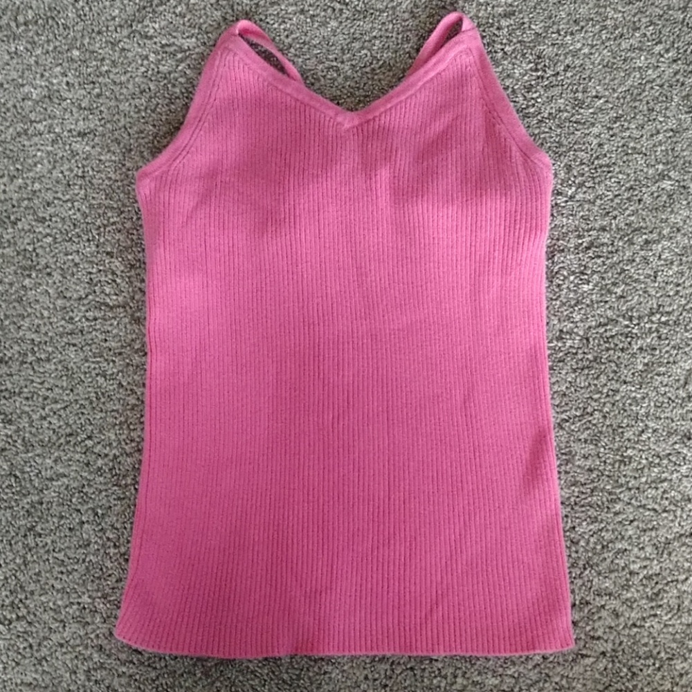 Old Navy Pink Knit Halter Top